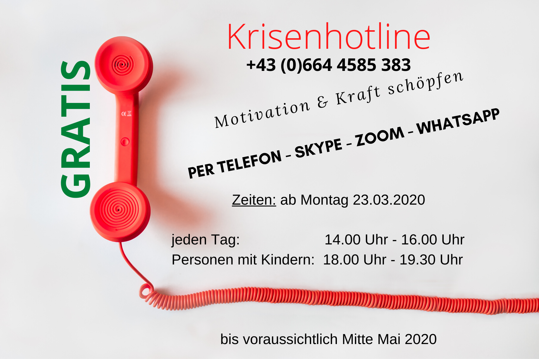 Krisenhotline Telefon